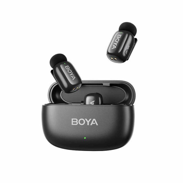 BOYA　Wireless mic BOYA mini14 ボーヤミニ14 Type-C対応 無指向性 スマホ/タブレット用 ブラック　BOYAMINI14_1
