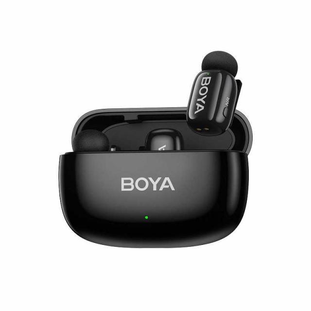 BOYA　Wireless mic BOYA mini14 ボーヤミニ14 Type-C対応 無指向性 スマホ/タブレット用 ブラック　BOYAMINI14_5
