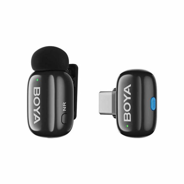 BOYA　Wireless mic BOYA mini14 ボーヤミニ14 Type-C対応 無指向性 スマホ/タブレット用 ブラック　BOYAMINI14_11