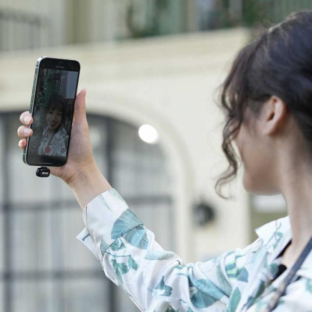 BOYA　Wireless mic BOYA mini14 ボーヤミニ14 Type-C対応 無指向性 スマホ/タブレット用 ブラック　BOYAMINI14_17