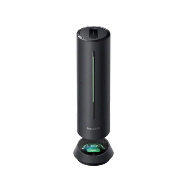INSTA360　Wave AI録音搭載 全方位 スピーカーフォン グラファイトブラック　CINSABCA-WAVE02