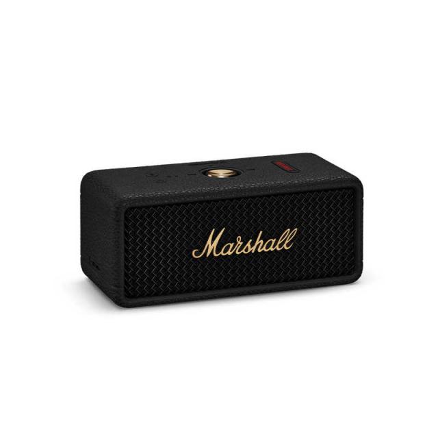 MARSHALL　ブルートゥーススピーカー Emberton III Black and Brass ［防水 /Bluetooth対応］ ブラック＆ブラス　EMBERTON3BLACK＆BRASS_2