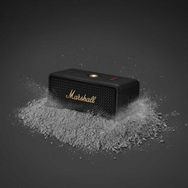 MARSHALL　ブルートゥーススピーカー Emberton III Black and Brass ［防水 /Bluetooth対応］ ブラック＆ブラス　EMBERTON3BLACK＆BRASS_6