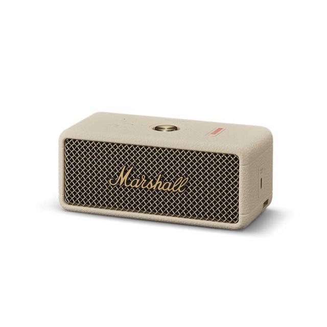 MARSHALL　ブルートゥーススピーカー Emberton III Cream ［防水 /Bluetooth対応］ クリーム　EMBERTON3CREAM_1