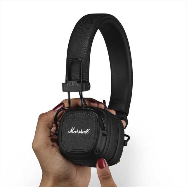 Marshall ワイヤレスヘッドホン ブラック Marshall オンイヤーワイヤレスヘッドホン ブラック MAJOR5BLACK 1個