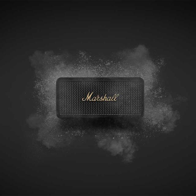 MARSHALL　ブルートゥーススピーカー Middleton II Black and Brass ［防水 / Bluetooth対応］ ブラック　MIDDLETON2BLACK＆BRAS_6