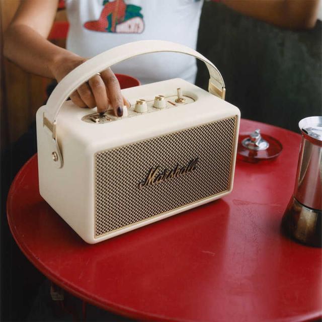 MARSHALL　ブルートゥーススピーカー Kilburn III Cream ［防水 / Bluetooth対応］ クリーム　KILBURN3CREAM_7
