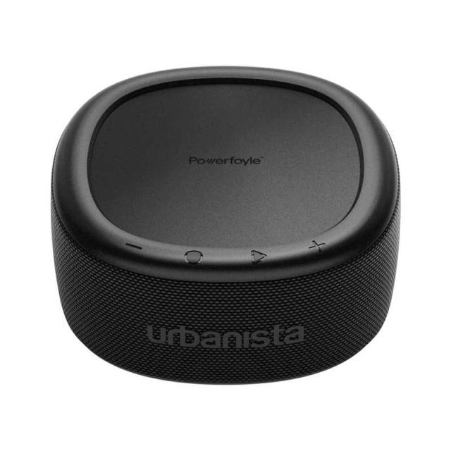 URBANISTA　ブルートゥーススピーカー MALIBU(マリブ)ソーラー充電機能搭載スピーカー ミッドナイトブラック[防水 /Bluetooth対応] 　1037502_1