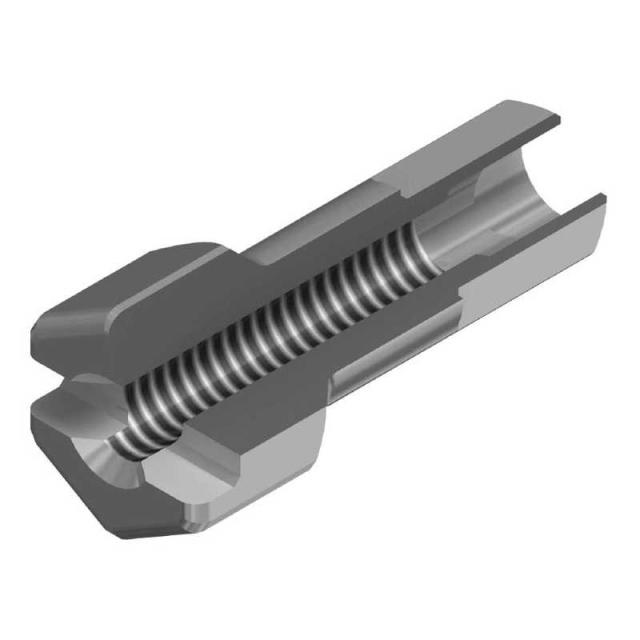 DTSWISS　フラット ヘックス プロヘッドニップル 2.0x14mm BLK　SKN01000
