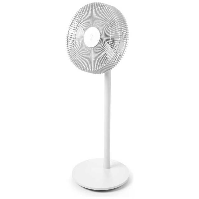 スタドラーフォーム　サーキュレーター扇風機 DCモーター搭載 (省エネタイプ) 自動首振り機能あり フィン モバイル 充電式 屋外対応 リモコン付き ホワイト　SF-FINNMB