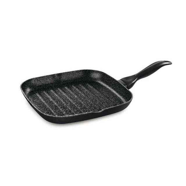 BARAZZONI　IH対応 グリルパン 28cm Granitica Extra Induction ブラック ［IH対応］　855154028288410