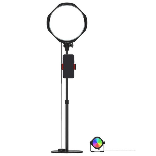 JOBY　JOBY ビーモ スタジオ ライティングキット ホームスタジオ 10段階輝度設定 色温度設定(テーブルスタンド付属) JOBY　JB01834BWW
