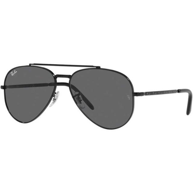 レイバン　Ray-Ban サングラス NEW AVIATOR RB3625 002/B1 58mm ブラック/ダークグレー　RB3625_002B158