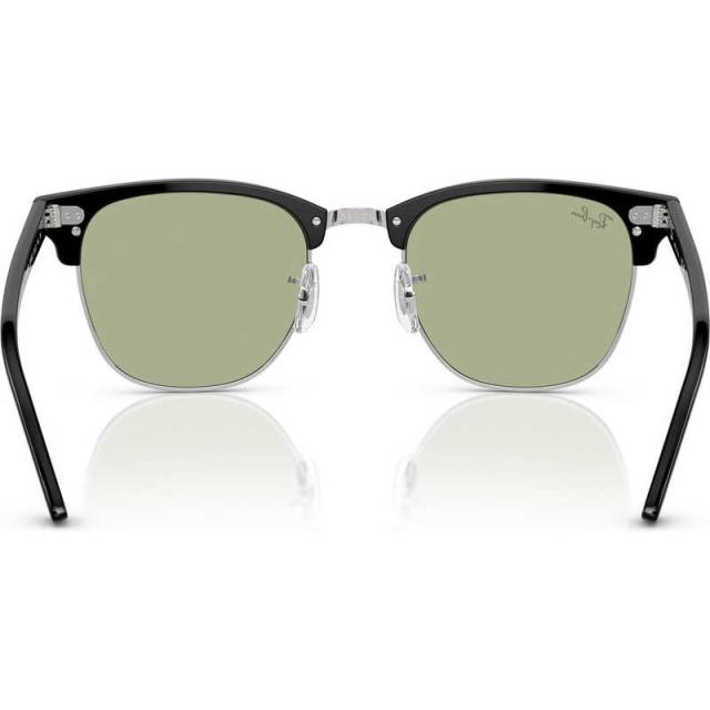 レイバン　RayBan サングラス CLUBMASTER WASHED LENSES 51mm シルバー上にブラック/グレーヴィンテージイエロー　0RB3016 135452(51)_3