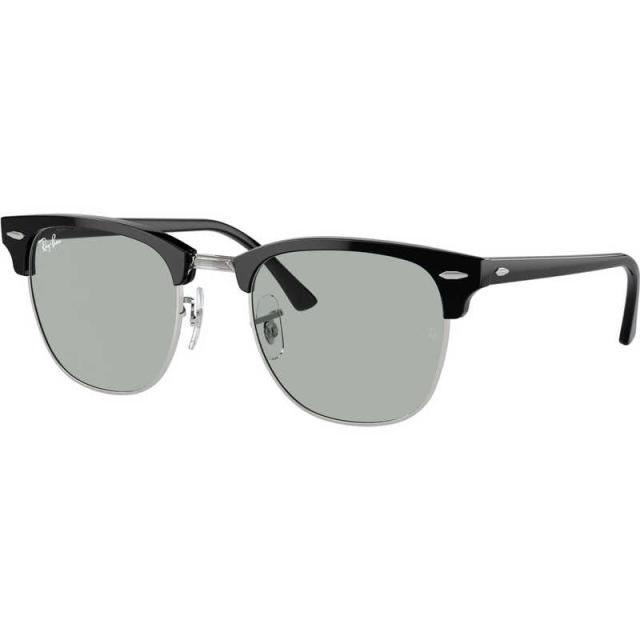 レイバン　RayBan サングラス CLUBMASTER WASHED LENSES 51mm シルバー上にブラック/ライトグレー　0RB3016 1354R5(51)