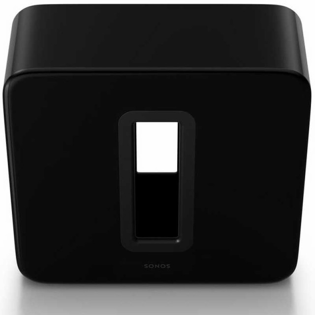 SONOS　ワイヤレスサブウーファー Sonos Sub(Gen3) ブラック [Wi-Fi対応]　SUBG3JP1BLK