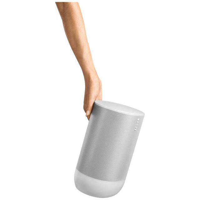 SONOS WiFiスピーカー Sonos Move ルナーホワイト [防滴 /Bluetooth