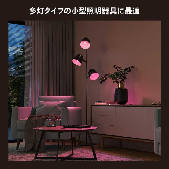 フィリップス PHILIPS Philips Hue フルカラー E17 LED電球 40W形相当