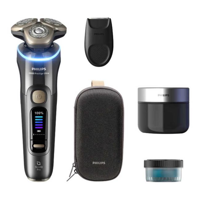 フィリップス　PHILIPS　電気シェーバー i9000 プレステージ ウルトラ ［回転刃］ ダークグレイ　XP9402/21
