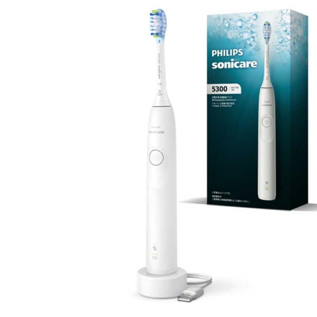 Philips Sonicare 5300 電動歯ブラシ本体 ソニッケア 電動歯ブラシ ソニッケアー 5300シリーズ [ 音波水流式