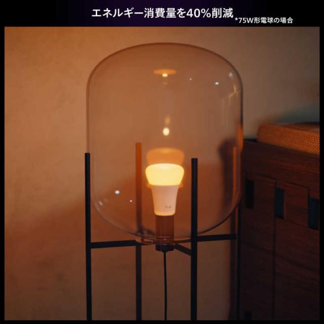 フィリップス　PHILIPS　LED電球 スマート電球 Philips Hue フルカラー 調光調色 E26 一般電球形 100W相当 1個 広配光タイプ　PH10WC1-SU_9
