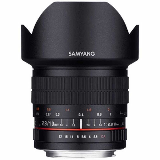 SAMYANG　カメラレンズ APS-C用 ［ペンタックスK /単焦点レンズ］ ブラック　10mm F2.8 ED AS NCS CS