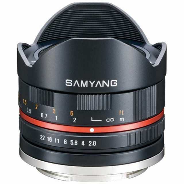 SAMYANG　カメラレンズ APS-C用 ［FUJIFILM X /単焦点レンズ］ ブラック　8mm F2.8 UMC FISH-EYE IIの通販はその他交換レンズ