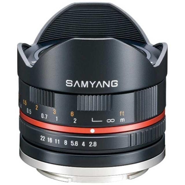 SAMYANG　カメラレンズ (EOS M用)　8mm F2.8 UMC FISH-EYE II