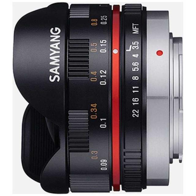 SAMYANG　カメラレンズ ［マイクロフォーサーズ /単焦点レンズ］ ブラック　7.5mm 1:3.5 UMC Fish-eye MFT_1