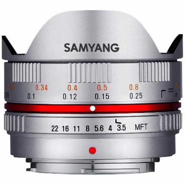 SAMYANG　カメラレンズ 一眼レフ用 交換レンズ　7.5mm 1:3.5 UMC Fish-eye MFT