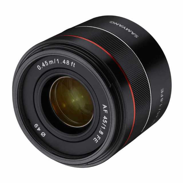 SAMYANG　カメラレンズ 一眼レフ用 交換レンズ　AF 45mm F1.8 FE