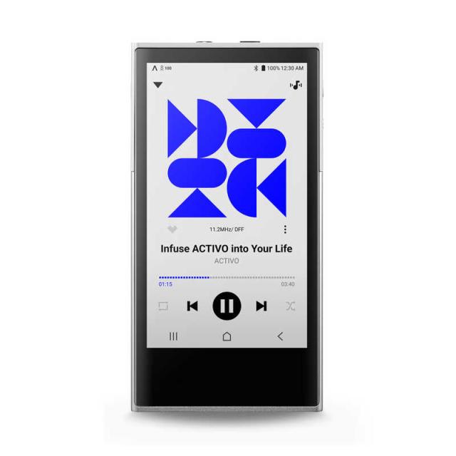 ACTIVO ポータブルオーディオプレーヤー P1 Whisper White ［ハイレゾ 