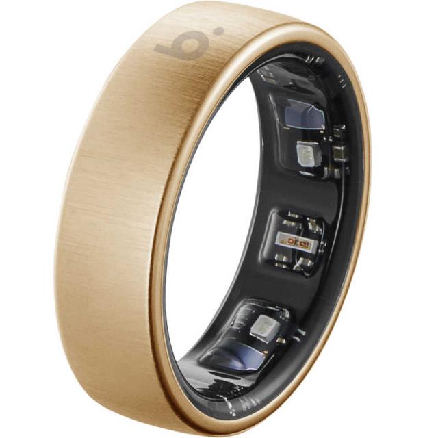 インテック　b.ring(ブリング) Pro G1 AIスマートリング 睡眠・健康管理 10号(内周62.5mm) ローズゴールド　BP105TNRG1