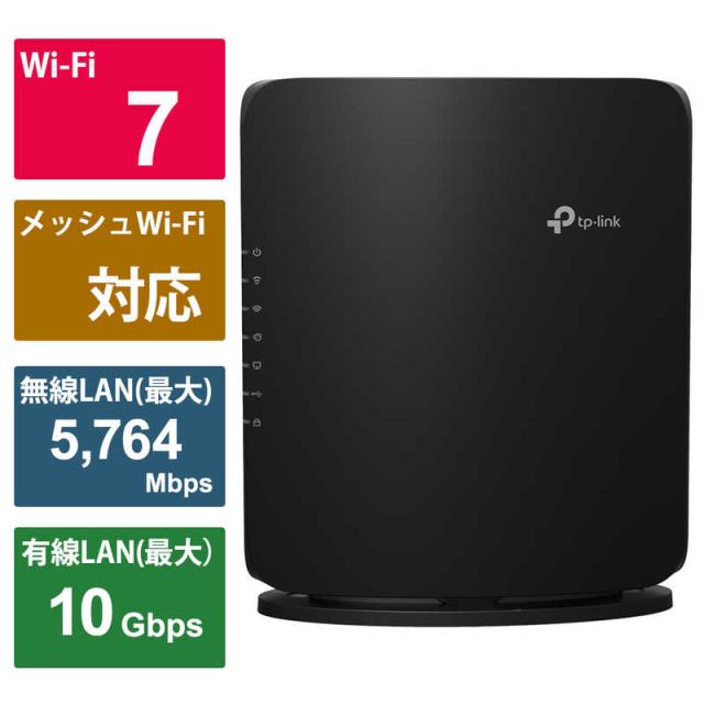 TPLINK　Wi-Fiルーター 5764+1376Mbps [Wi-Fi 7(be) /IPv6対応]　Archer BE7200の通販はモバイルWi-fiルーター