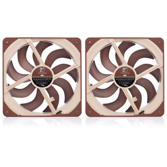 Noctua NF-A14x25 G2 PWM 5個セット　プラス　ファンハブ NOCTUA ケースファン ［140mm /1500RPM］ NF-A14X25-G2-PWM-SX2