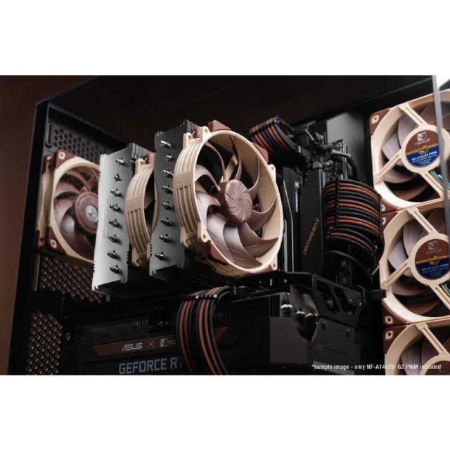 NOCTUA ケースファン ［140mm /1500RPM］ NF-A14X25R-G2-PWM-SX2-PPの