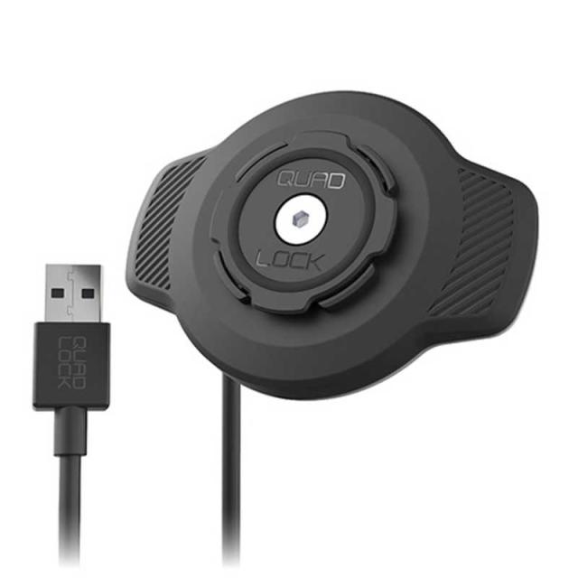 QUADLOCK バイク用 防水・防塵 ワイヤレス充電ヘッド QLH-WP-WCH