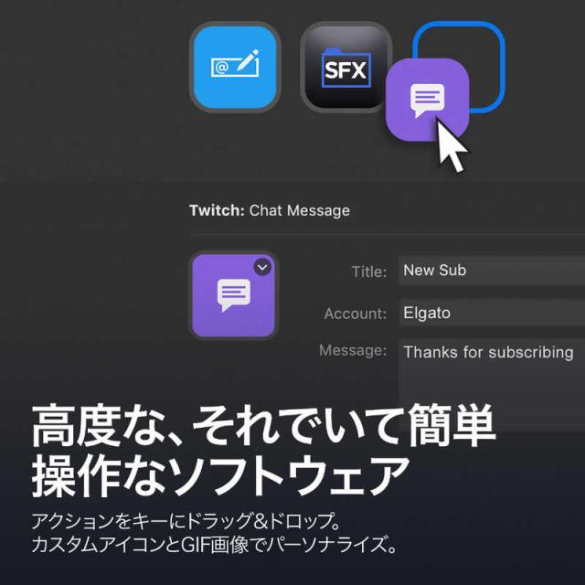ELGATO　ショートカットキーボード　エルガト　ストリームデックミニ　（日本語パッケージ）　　10GAI9900JP