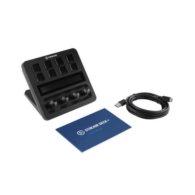ELGATO　〔ショートカットキーボード〕Stream Deck ＋ (日本語パッケージ) ブラック　10GBD9901-JP
