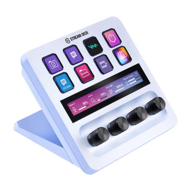 ELGATO 〔ショートカットキーボード〕Stream Deck ＋ White 10GBD9911