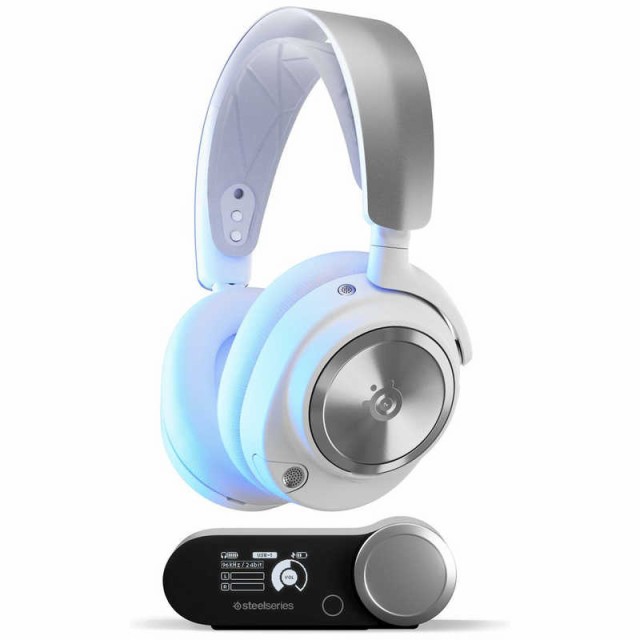 STEELSERIES　Arctis Nova Pro Wireless P White　61526J