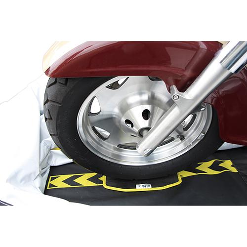 MARUTO(マルト) バイク用フルカバー 底付 サイドスタンド用 4L シルバー FC-4L38500 バイク バイクカバー_5