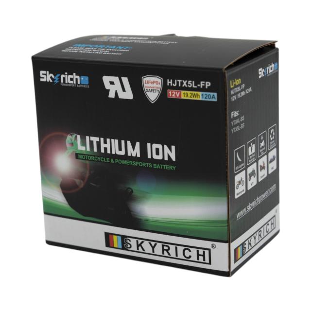 Skyrich 自動二輪車 リチウムイオンバッテリー YTX4L-BS YTX5L-BS 取り替えっこ HJTX5L-FP 定まり品 天の原分限者 ディオ Dio トゥデイ Today 百貨店坊や50 差し交わす坊や 先んじる100