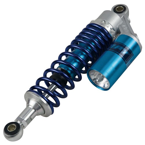 EnergyPrice(エナジープライス) バイク リアサスペンション タンク付 320mm リアショック CB400 XJ400 XJR400 ゼファー ZRX 等対応 汎用 ブルー 1セット(2本入)の通販は