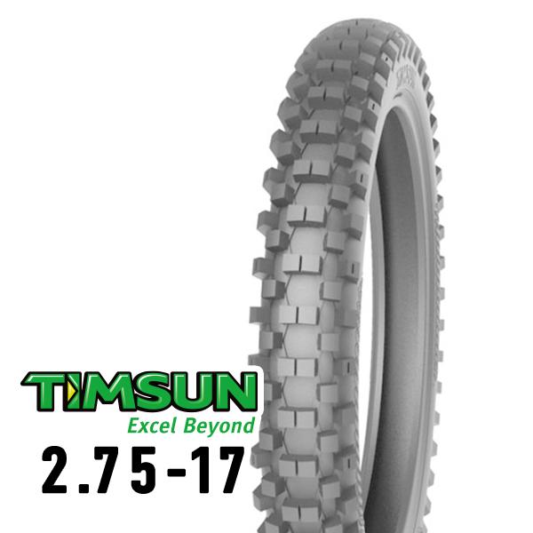TIMSUN(ティムソン) TS808 2.75-17 4PR TT リア TS-808 バイク タイヤ