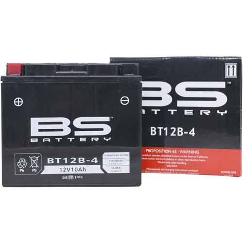BSバッテリー BT12B-4 (YT12B-BS、GT12B-4 互換) バイク 密閉型MFバッテリー 6,603円