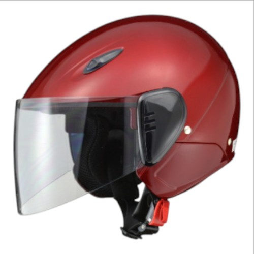 リード工業(LEAD) バイク SERIO(セリオ) RE-35 セミジェットヘルメット キャンディレッド フリー