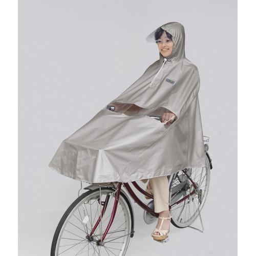 MARUTO(マルト) 自転車 レインウェア 自転車屋さんのポンチョ プレミアム グレー D-3PORA の通販は