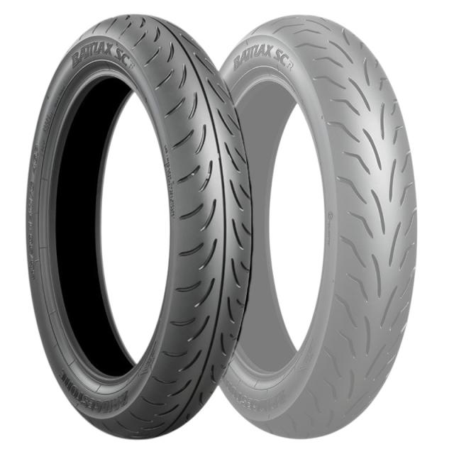 BRIDGESTONE BATTLAX SC 120/70-12 51S TL フロント SCS60011 バイク スクーター・ビジネス・ミニバイク