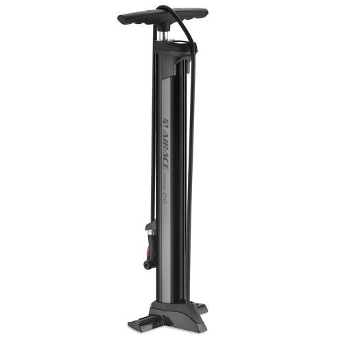 AIRACE INFINITY DG アルミフロアポンプ デジタルゲージ付 シルバー 米 仏 バルブ 対応 自転車 空気入れ 携帯